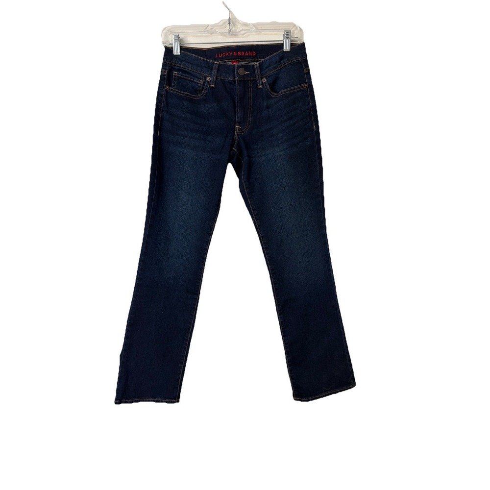 Lucky Brand Sweet‎ Mid Rise Straight Dark Wash Women's Jeans Size 4/27A